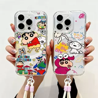💟Just-การ์ตูนรูปสุนัข ไร้สายชาร์จ พร้อมสายคล้อง เคส iPhone 17PROMAX เคสไอโฟน 13PRO 16PRO 15 14PLUS 12 11-CHXYCK49
