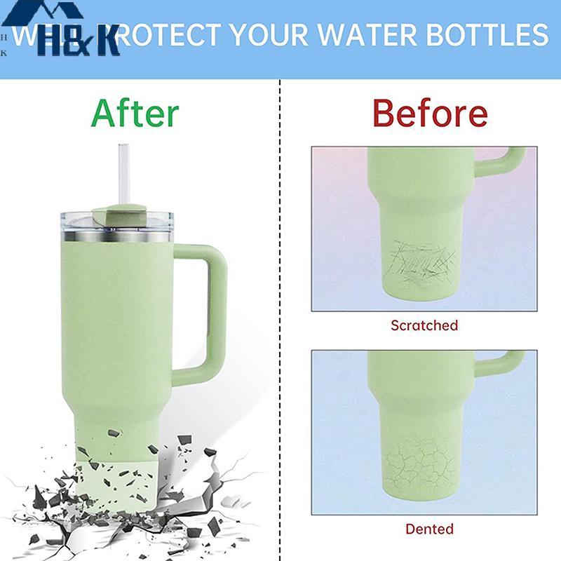 [H&K] ซิลิโคนบูตสําหรับขวดน้ํา Owala ฝาครอบด้านล่างกันลื่น ตัวป้องกันด้านล่าง ฐานป้องกัน ที่รองแก้ว 