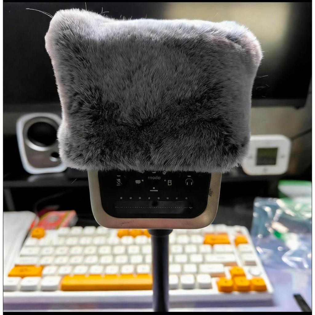 เฉพาะ Shure MV51 ไมโครโฟนคอนเดนเซอร์ฝาครอบขนสัตว์กันลม Shure ไมโครโฟนขนสัตว์ป้องกันเสียงรบกวนไมโครโฟ