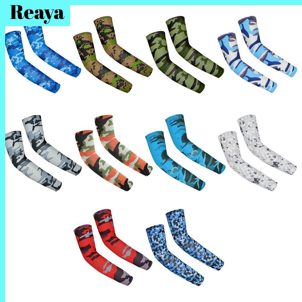 ปลอกแขน REAYA, ปลอกแขนเด็กแบบยืดหยุ่น, บาสเก็ตบอลข้อมือน้ําแข็งป้องกันรังสียูวีกันแดด