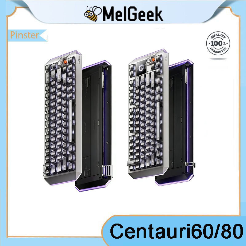 MelGeek Centauri60/80 คีย์บอร์ดเกมที่ปรับแต่งได้พร้อมสวิตช์แม่เหล็ก