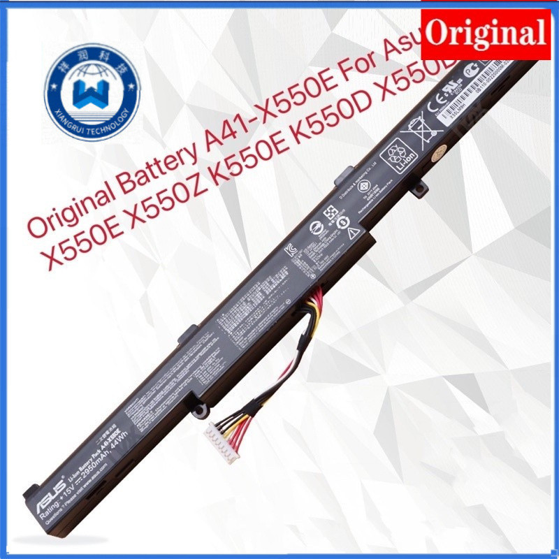 ✿A41-X550E แบตเตอรี่เดิมสำหรับ Asus x550e x550z k550e K550D