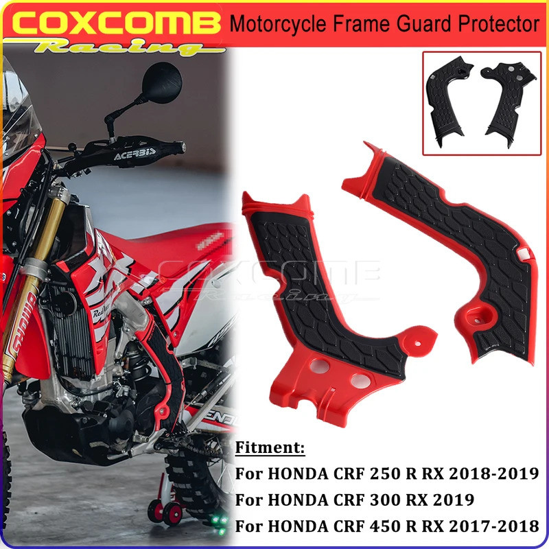CO Dirt Bike X-Grip Frame Guard Motorcycle Accessories For Honda CRF250R CRF250RX CRF450R CRF300RX C
