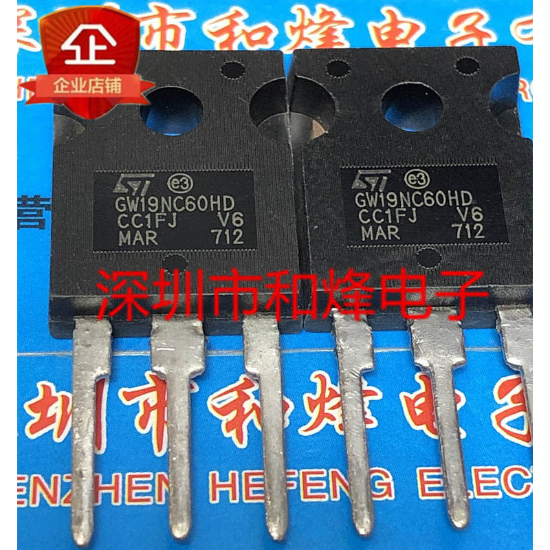 [ราคาเดียว] STGW19NC60HD GW19NC60HD TO-247 600V 21A