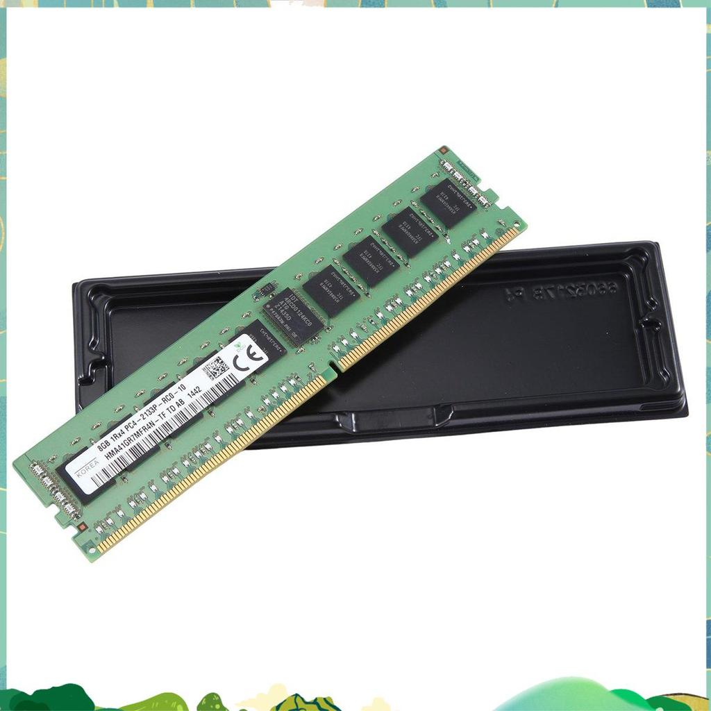 สําหรับ 8GB DDR4 Server RAM หน่วยความจํา 2133Mhz PC4-17000 288PIN 1Rx4 RECC หน่วยความจํา RAM 1.2V EC