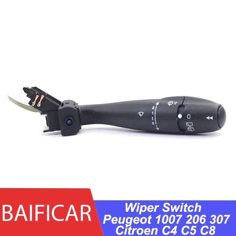 Baificar ยี่ห้อใหม่พวงมาลัยคอลัมน์ผสม Wiper Handle สําหรับ Peugeot 1007 307 206 207 408 308 Citroen 