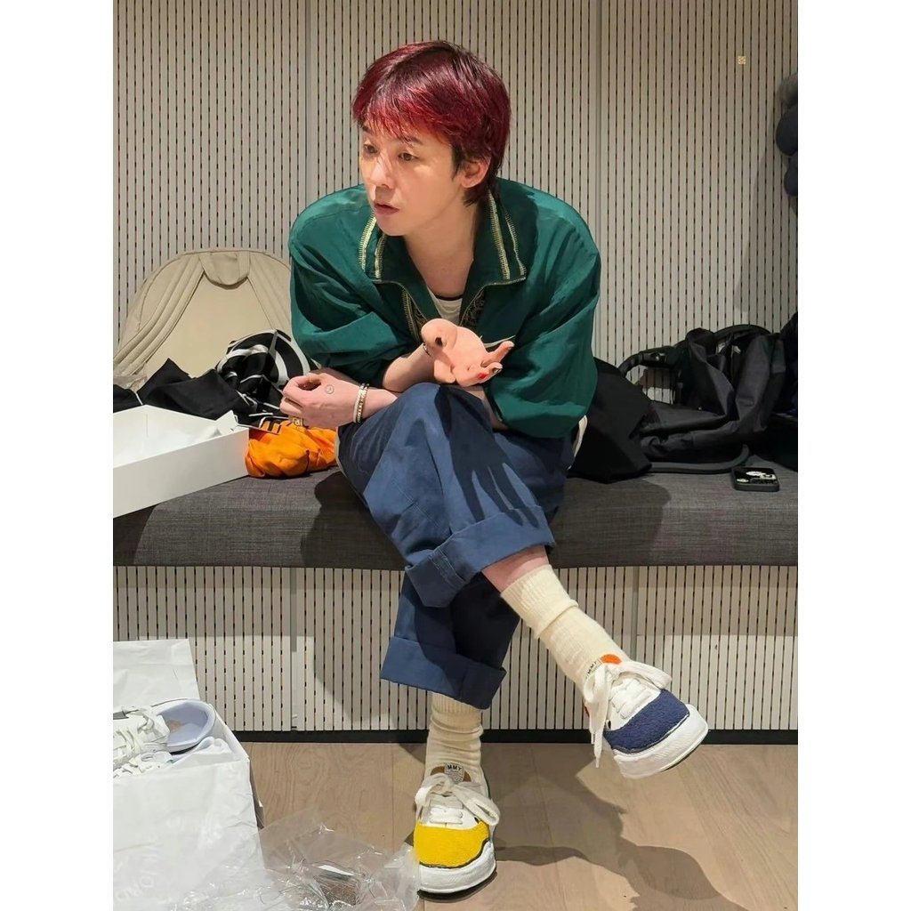 ละลายเดียวกันต่ํา Sanban Kangyu mihara36-45 ที่กําหนดเองรองเท้า mmy สไตล์ 36-4535 รูปแบบ baker ผู้ชา