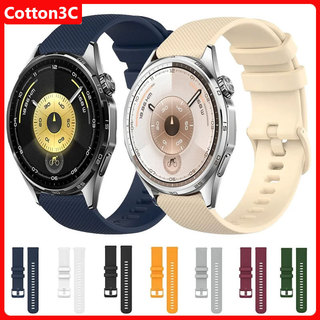 สายซิลิโคนสําหรับ Huawei GT6 Pro 46 มม.สําหรับ Huawei GT6/GT5/GT4 46 มม.Huawei นาฬิกา 5 46 มม.​​​​​​​ วงดนตรี