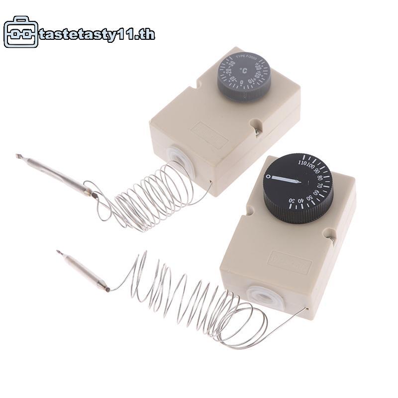 TA สําหรับอุปกรณ์ไฟฟ้าลูกบิดอุณหภูมิสวิทช์ Capillary Thermostat 50-300C 0-60C 0-50C 0-40C 30-110C -3