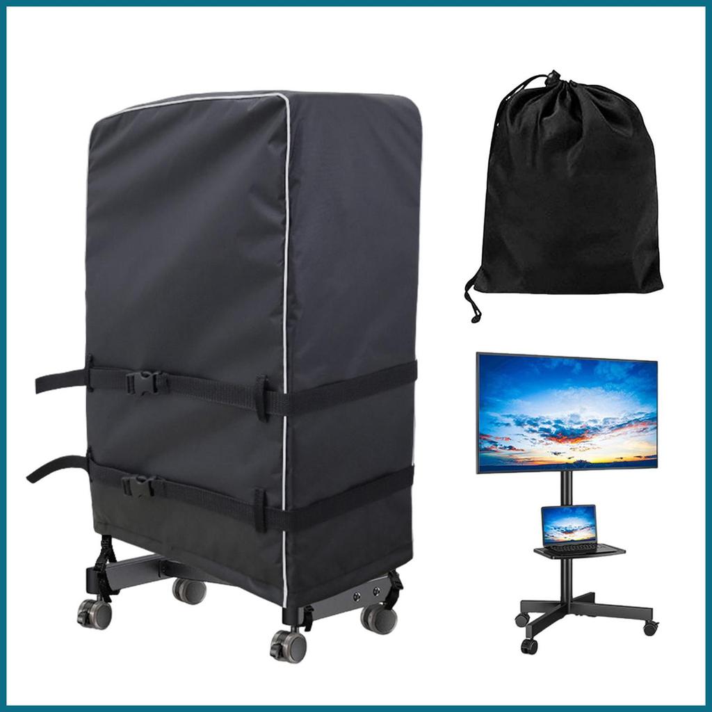 ฝาครอบทีวีสําหรับนอก Weather-Resistant Sun Protection ภายนอกสําหรับ Mobile TV Carts สําหรับ Garden B