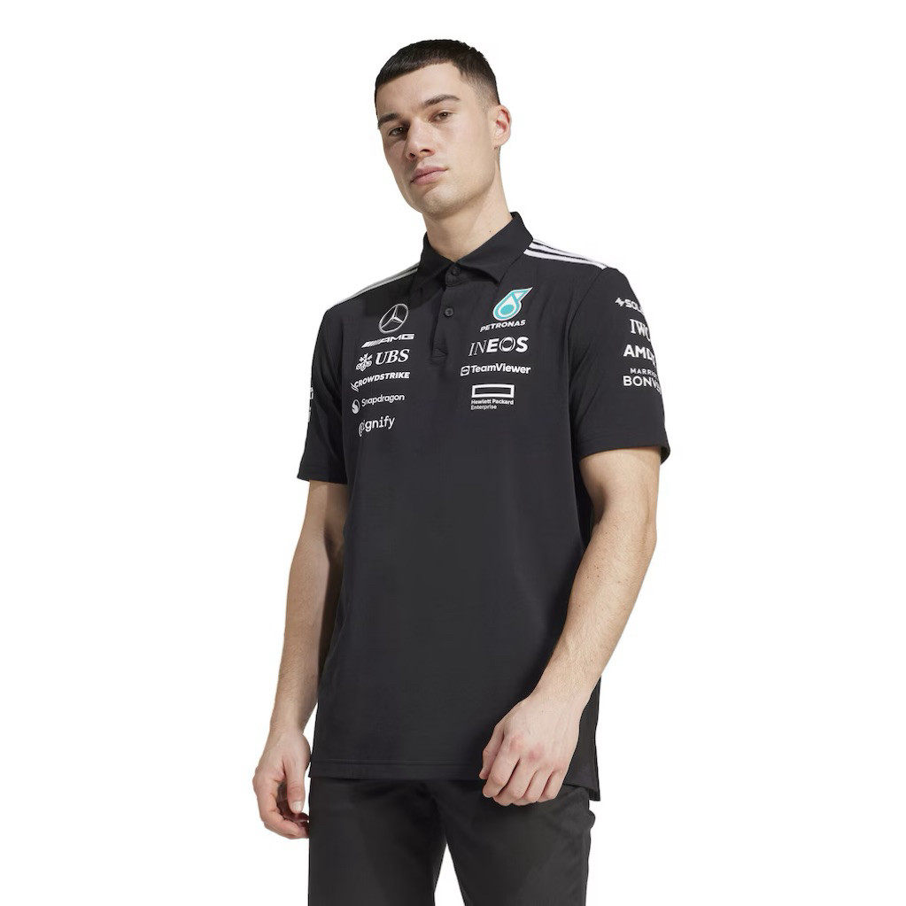 เสื้opoโล Adidas Mercedes-Benz สโมสรทีม AMG Petronas Formula One พร้อมส่ง