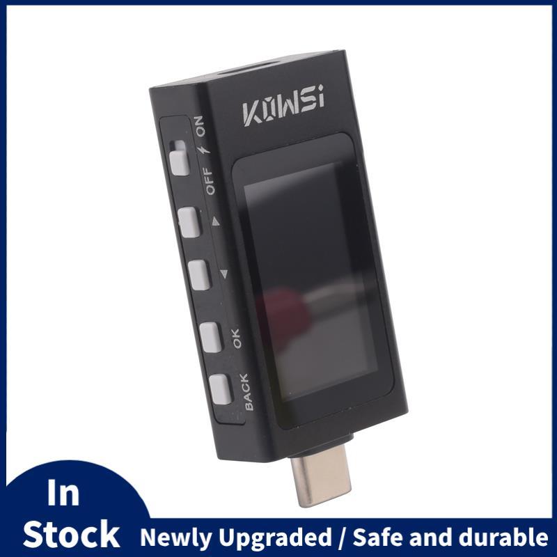 KWS-X1 Type-C Tester DC 3.3-36V 0-12A Digital Voltage Current Detection Meter จอแสดงผล IPS Fast Char