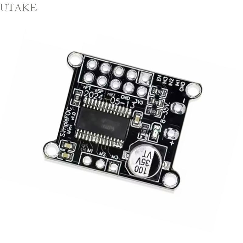 Utake โมดูลควบคุมมอเตอร์มืออาชีพสําหรับมอเตอร์ไร้แปรงถ่าน DRV8313 ติดตั้ง