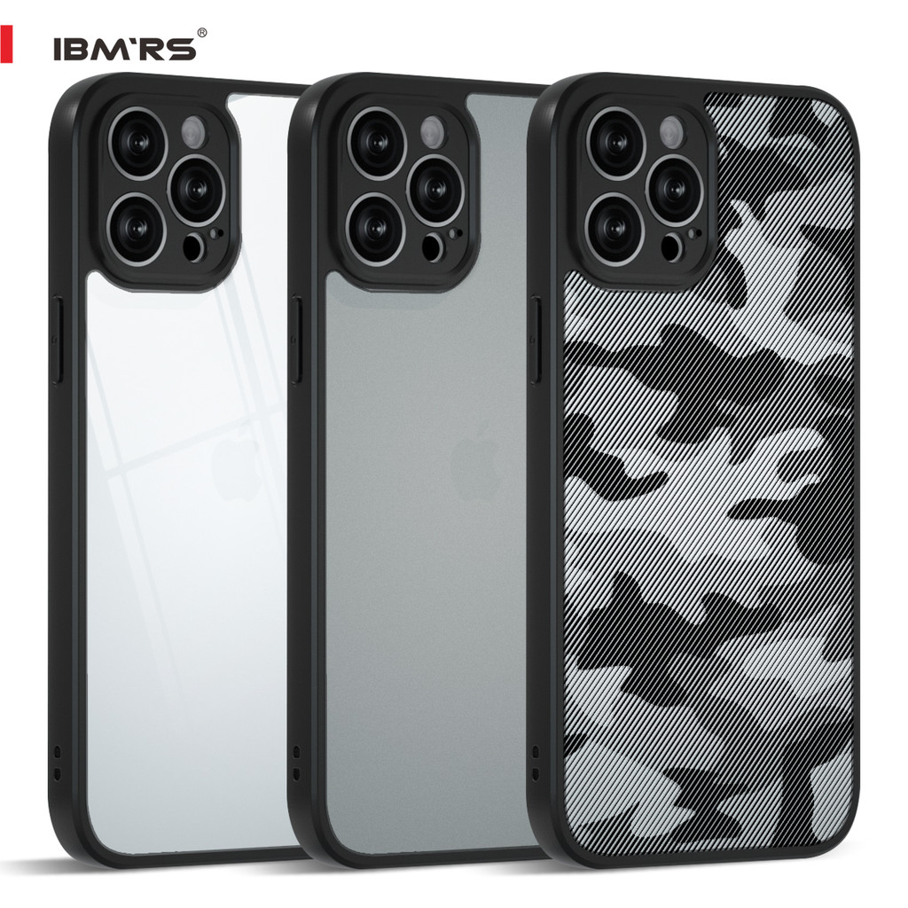 IBMRS สําหรับ Apple iPhone 12 Pro Case ,simple Clear เคสโทรศัพท์แบบใส