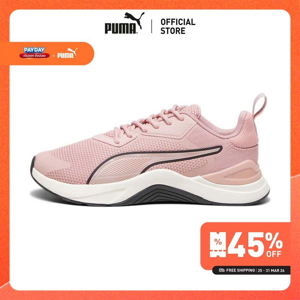PUMA TRAINING - รองเท้าออกกำลังกายผู้หญิง Infusion Premium สีชมพู - 37878403