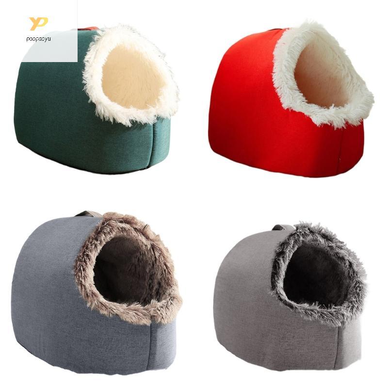 PPY Soft Permeable Pet Bed Small Animal Warm Bed House ถ้ําสภาพอากาศหนาวเย็น