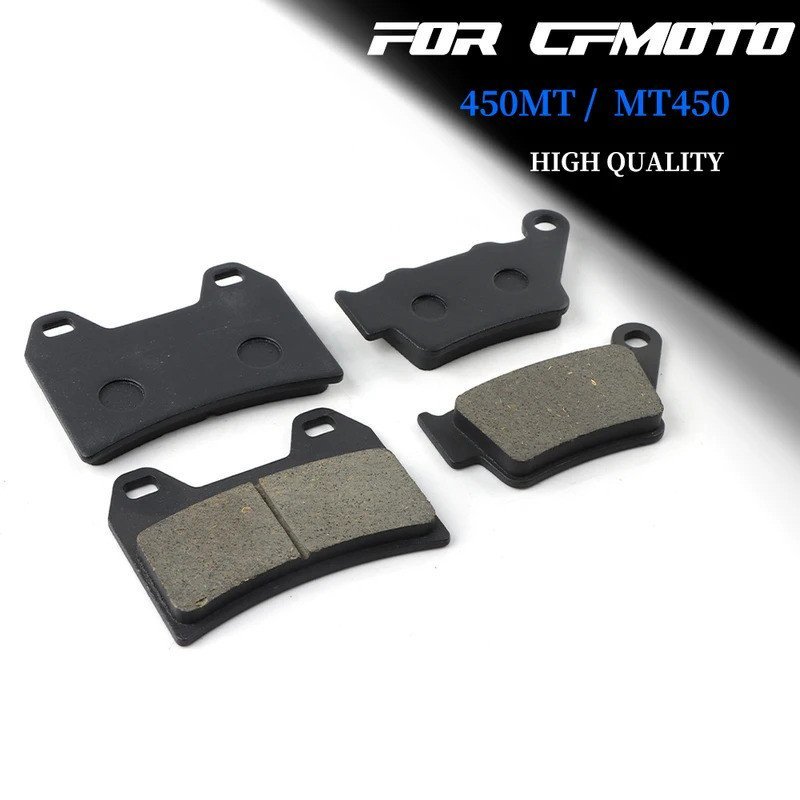 รถจักรยานยนต์ผ้าเบรคหน้าด้านหลัง Pad ดิสก์เบรกสําหรับ CFMOTO 450MT 450 MT450 Motobike อุปกรณ์เสริม M