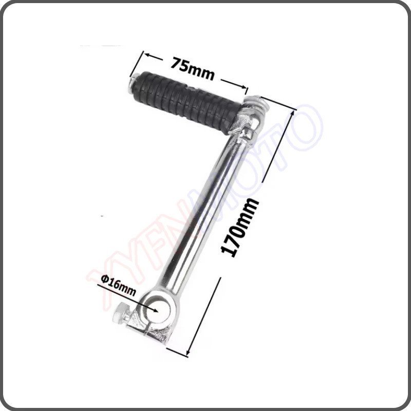 รถจักรยานยนต์ 13 มม.16 มม.Kick Start Starter Shifter Lever สําหรับ Yamaha PW80 PY80 PW50 PEEWEE Hond