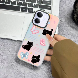 375 . เคสโทรศัพท์มือถือ ผิวด้าน สําหรับ ViVo V70 5G Y05 Y11D Y21D Y31 5G เคส ลายน่ารัก