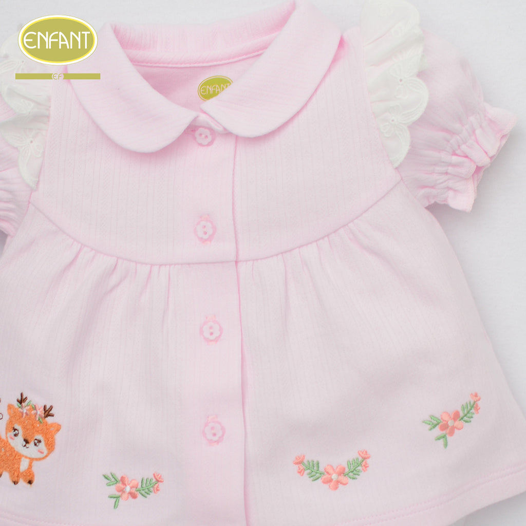ENFANT ชุดแขนตุ๊กตา กวางน้อย  0-12เดือน ER1S43 ราคา ถูกที่สุด ดีลบีเคเค แกลเลอรีภาพที่ 4