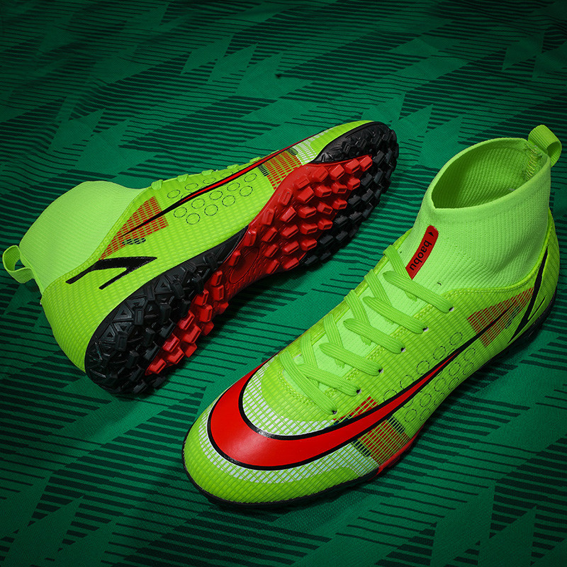 2023 men women soccer shoes, football shoes anti-slip futsal shoes