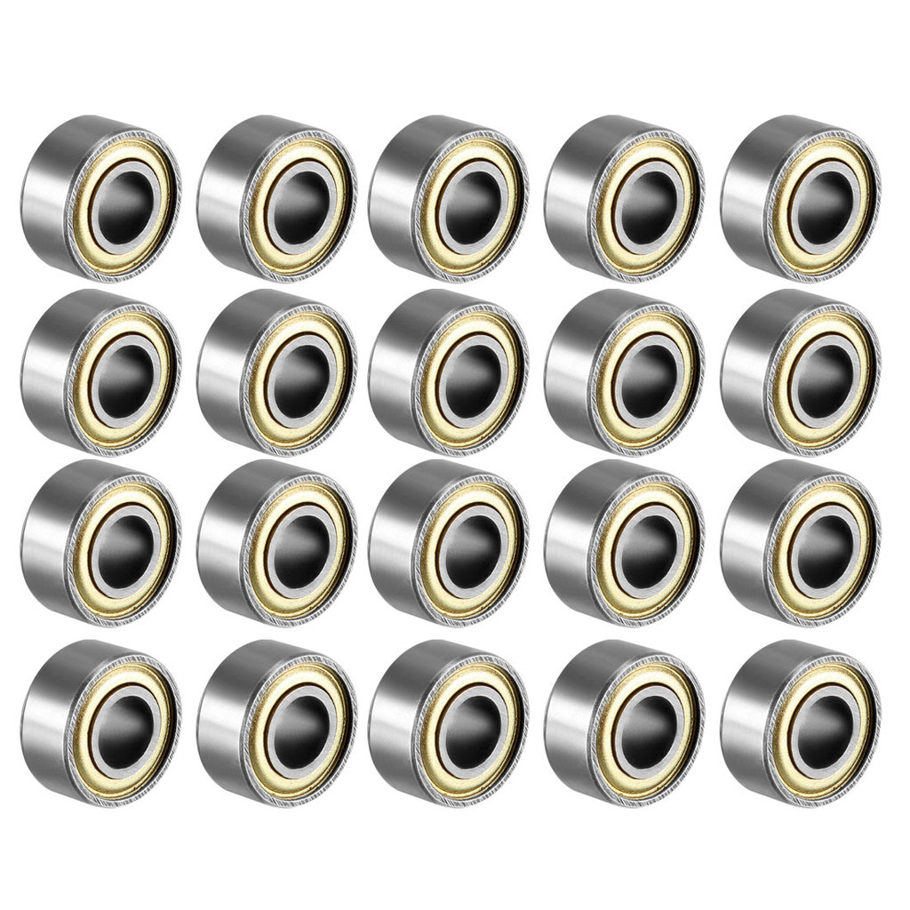 20pcs 684ZZ Ball Bearing 4mm x 9mm x 4mm Double Shielded 684-2Z Deep Groove Bearings เหล็กคาร์บอน