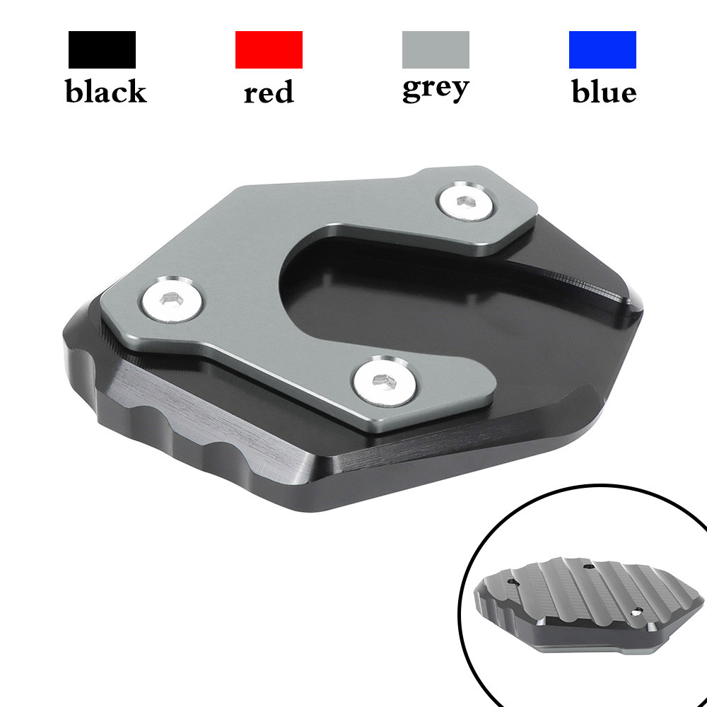 QI FJR1300รถจักรยานยนต์ Kickstand Extension Pad เท้าขาตั้งแผ่น Yamaha FJR1300 FJR 1300 2001-2019