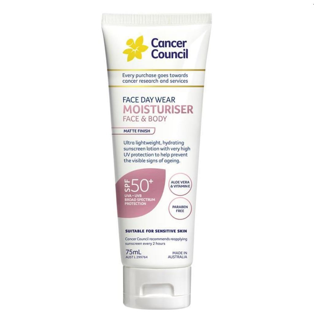 Cancer Council Face Daywear Moisturizer Invisible SPF50+