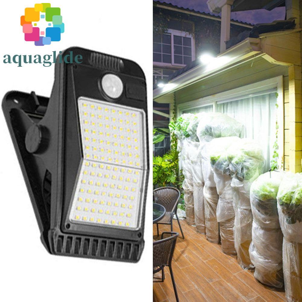 AQUAGLIDE แสงเหนี่ยวนําร่างกายมนุษย์, เซ็นเซอร์ร่างกาย ไฟคลิปพลังงานแสงอาทิตย์ที่สว่างเป็นพิเศษ, 72/