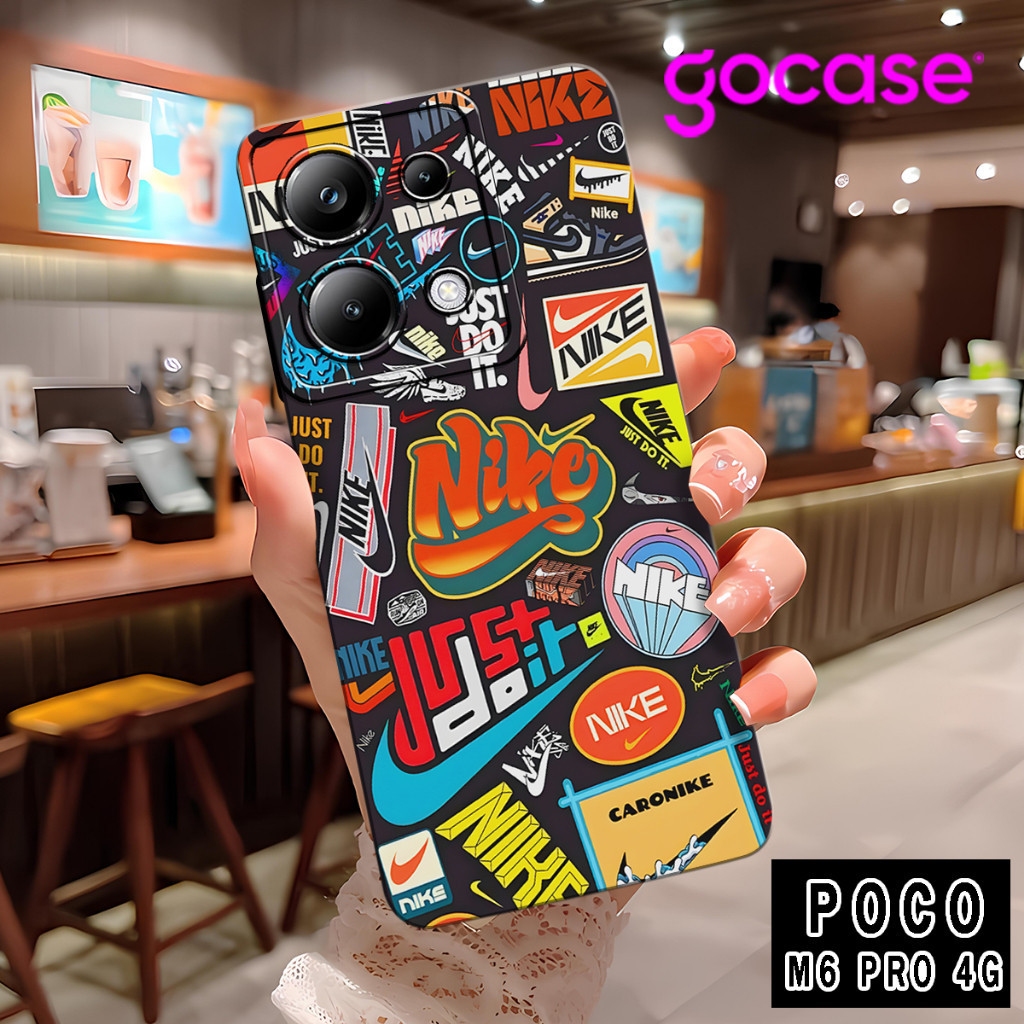 ( DTF 4 ) ยางยืดหยุ่น softcase สําหรับ Poco x6 5G l Poco m6 pro 4G l Redmi note 13 pro 5G l Redmi no