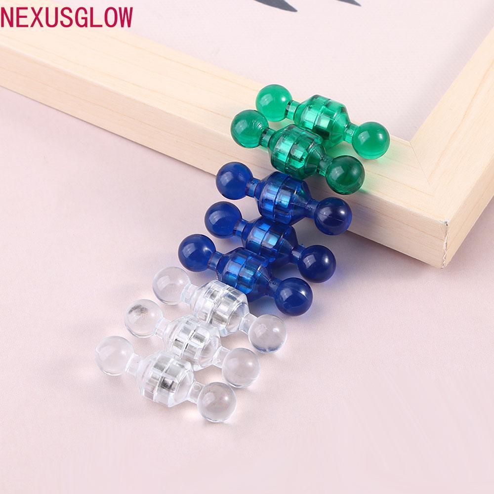 NEXUSGLOW Push Pins Magnets แม่เหล็กกรวยหลากสีน้ําหนักเบา Neodymium
