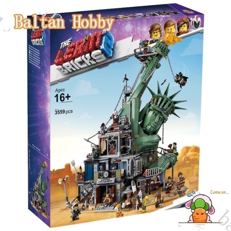 Dark ZAGI Hobby ZA1X เข้ากันได้กับ 70840 ยินดีต้อนรับสู่ Apocalypseburg! ของเล่นบล็อกตัวต่อ 45014 ET