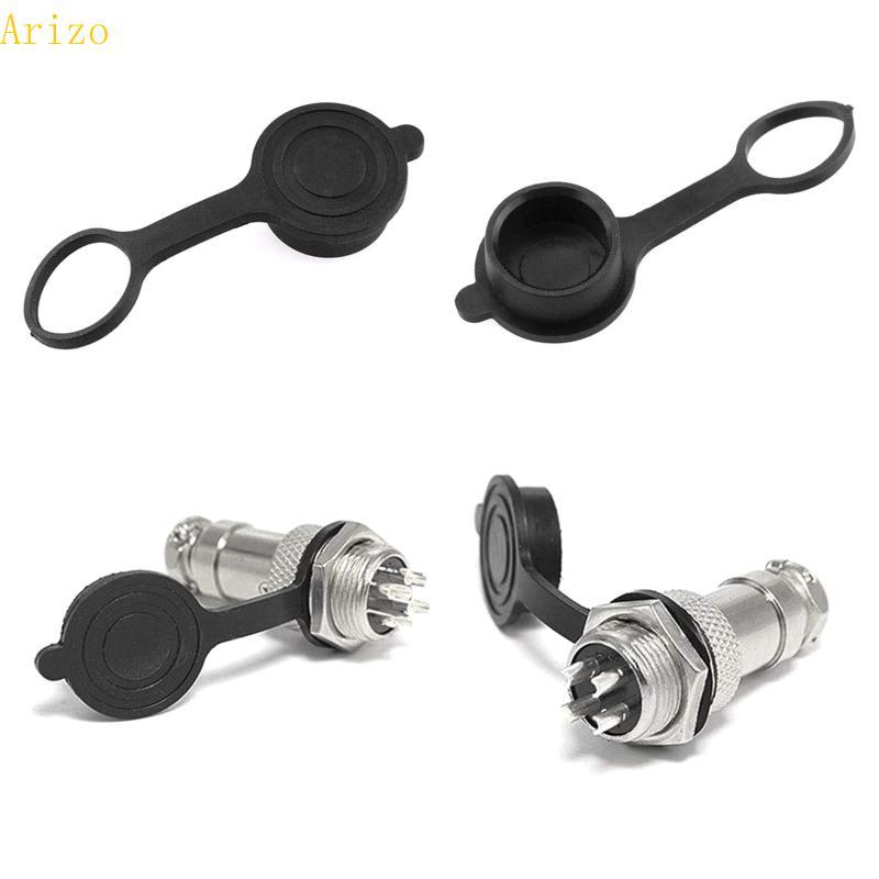 Arizo ฝาครอบกันน้ํายางกันฝุ่น Circular Connector ProtectiveCap GX12 GX16 GX 20