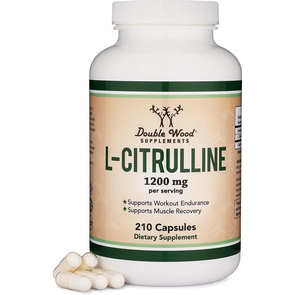 L แคปซูล Citruline 1,200 มก. ต่อเสิร์ฟ 210 นับ (L-Citrulline เพิ่มระดับ L-Arginine นักแสดงเป็นบูสเตอ