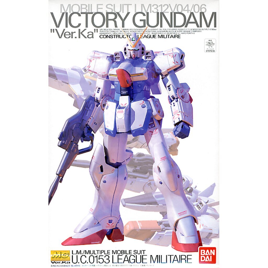 Bandai 4573102698940 MG 1/100 V GUNDAM VER KA