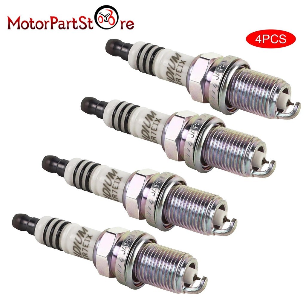 หัวเทียน BKR7EIX 2667 สําหรับ Audi A3 A4 A5 A6 Q3 Q5 R8 TT Honda Civic VW Golf Jetta CC EOS Porsche 