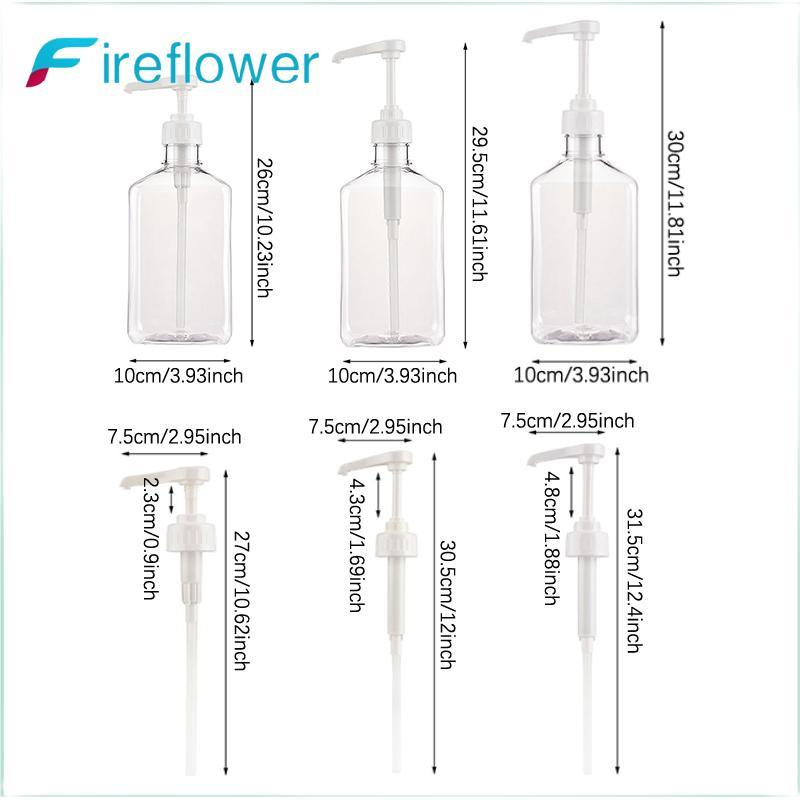 ดอกไม้ไฟ  1100มล เครื่องจ่ายน้ําเชื่อมกาแฟมัลติฟังก์ชั่นซอสน้ําผึ้งขวดซอสมะเขือเทศพร้อม 5/8/10ซีซี ปั๊มขนาดน้ําเชื่อมเครื่องจ่ายหยด - รูปที่ 3