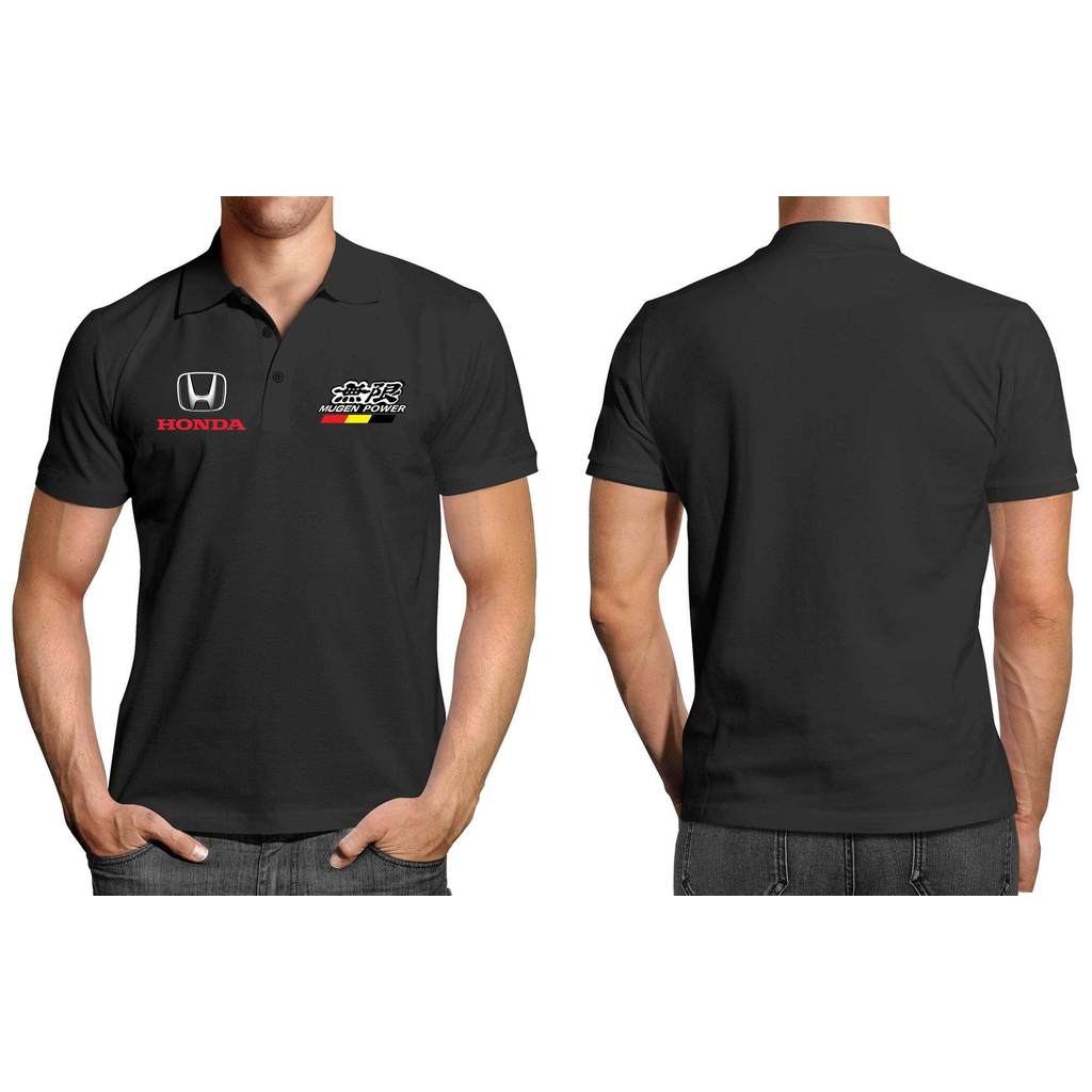 NEW Honda Polo Shirt Mugen Civic City Jazz Accord CRV HRV