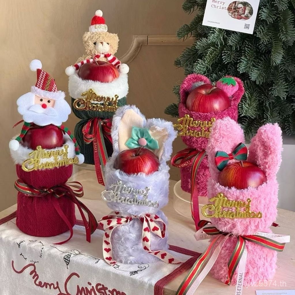 W ห่อผ้าของขวัญ Moulding คริสต์มาสเดี่ยวขายร้อน DIY ตุ๊กตาดอกไม้ Shop Bouquet Handmade ของขวัญคริสต์