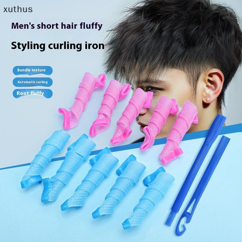 XUT 18/28 ชิ้น Heatless Water Wave Hair Curler Texture รูปที่ 5