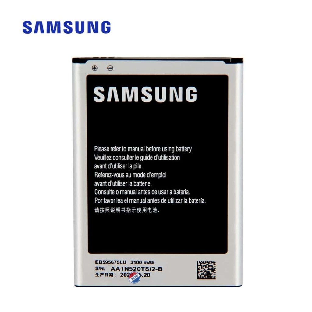 แบตเตอรี่ Galaxy Note 2 N7100 EB595675LA ประกัน 3 เดือน 3100mAh