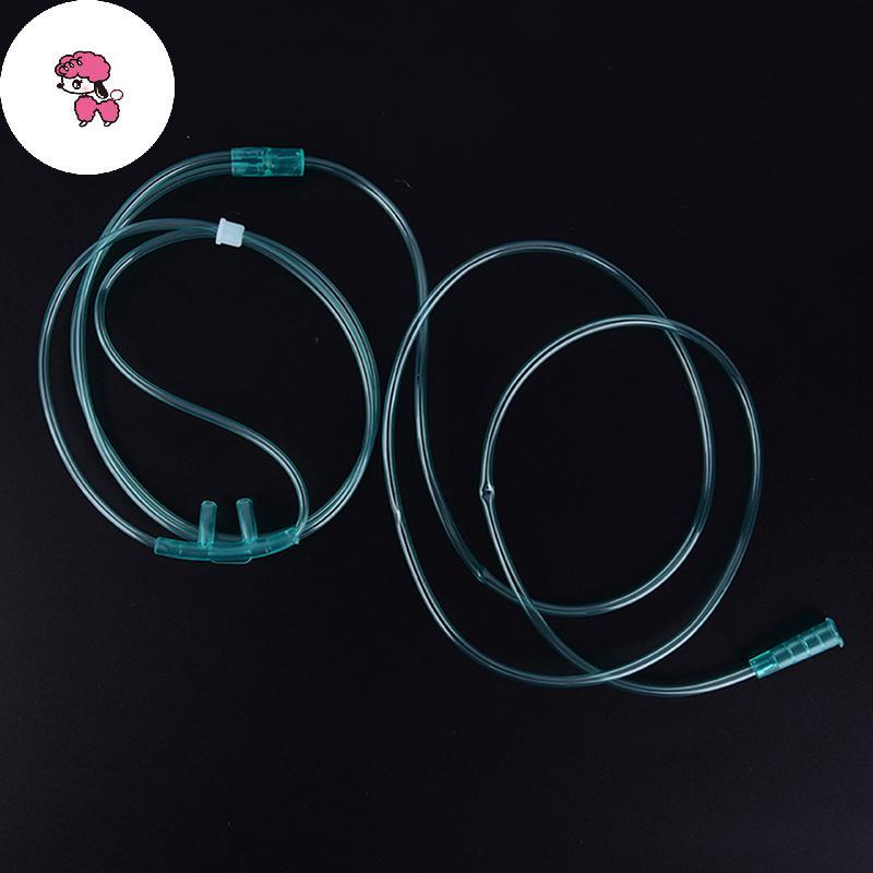 GRL 1 ชิ้นทิ้งผู้ใหญ่ปลายยืดหยุ่นออกซิเจนจมูกนุ่ม cannulas/รองเท้า/หลอด TH