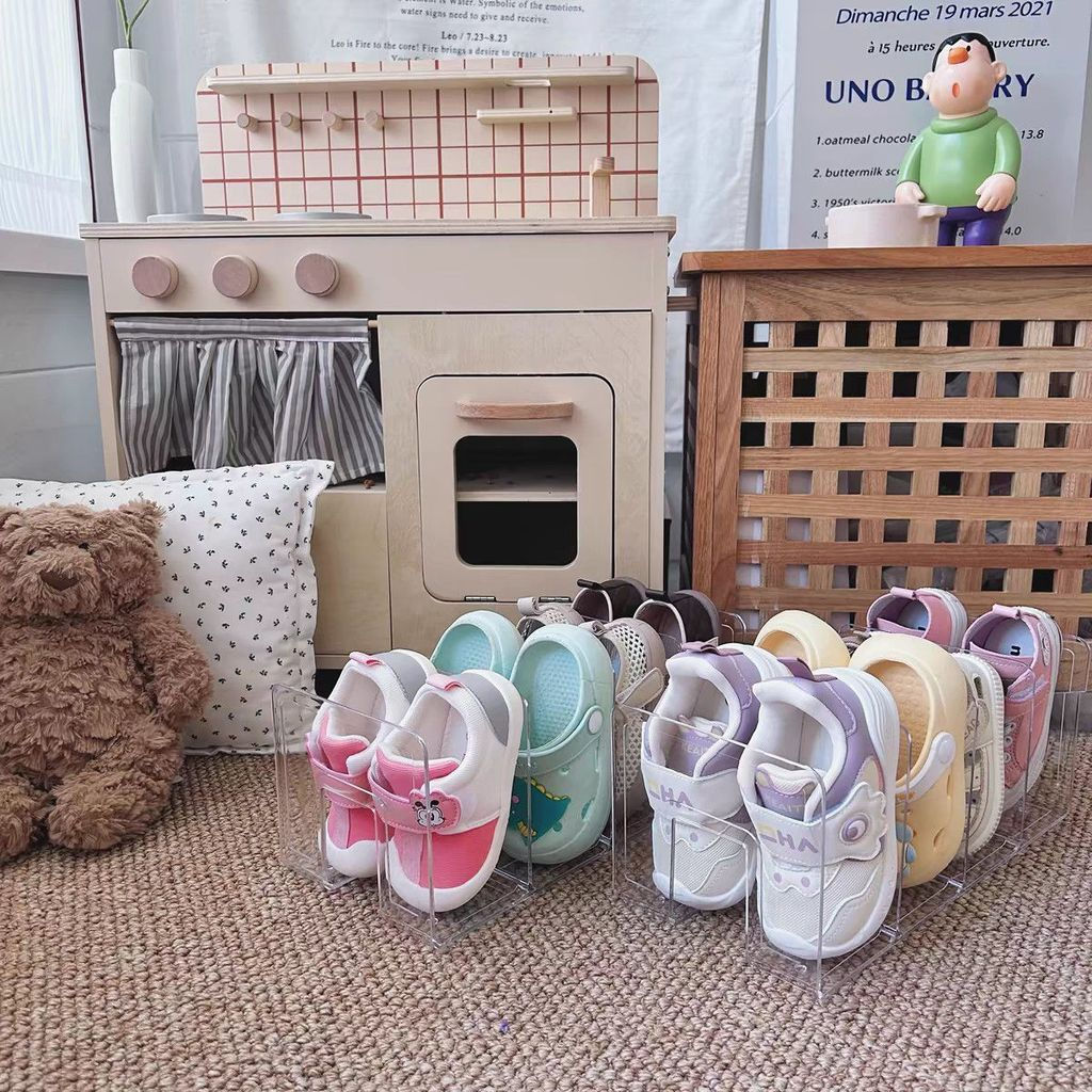 New Product#Children's Shoe Cabinet Baby Shoe Storage Rack Home Shoe Rack Shoe Storage Artifact Shoe