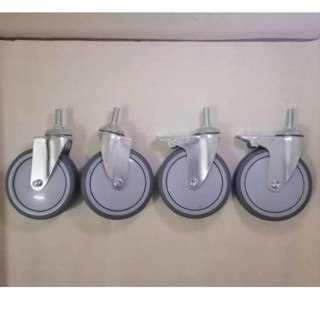 ล้อยางTPR ลูกล้อยาง ล้อยาง มีแบริ่งคู่ ล้อรถเข็น ลูกล้อ ขนาด…