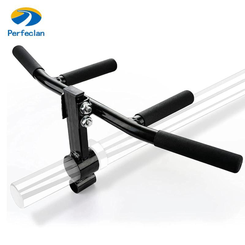 Perfeclan T Bar Row Attachment, Barbell, เหมาะกับ Standard Barbells, Straight Grip Row Barbell สิ่งท
