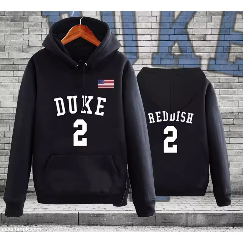 ชุดบาสเกตบอล Duke University ใหม่ พร้อม Hoodie สำหรับผู้ชายและผู้หญิง