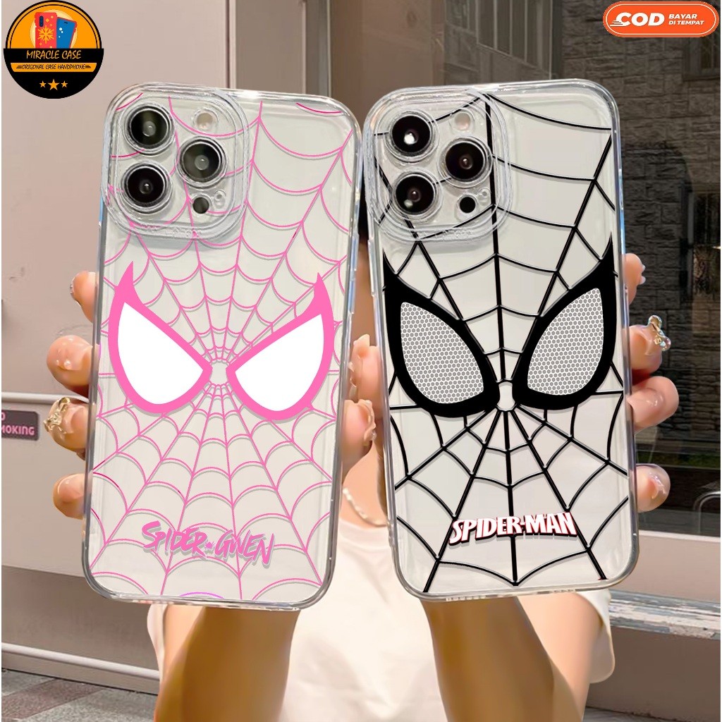 Case Motif SPIDER4 IPHONE IP 6 IP 7 IP 8 IP 11 IP 13 IP 12 IP 14 PROMAX IP XR IPX 7+ MIRACLE CASE Pr