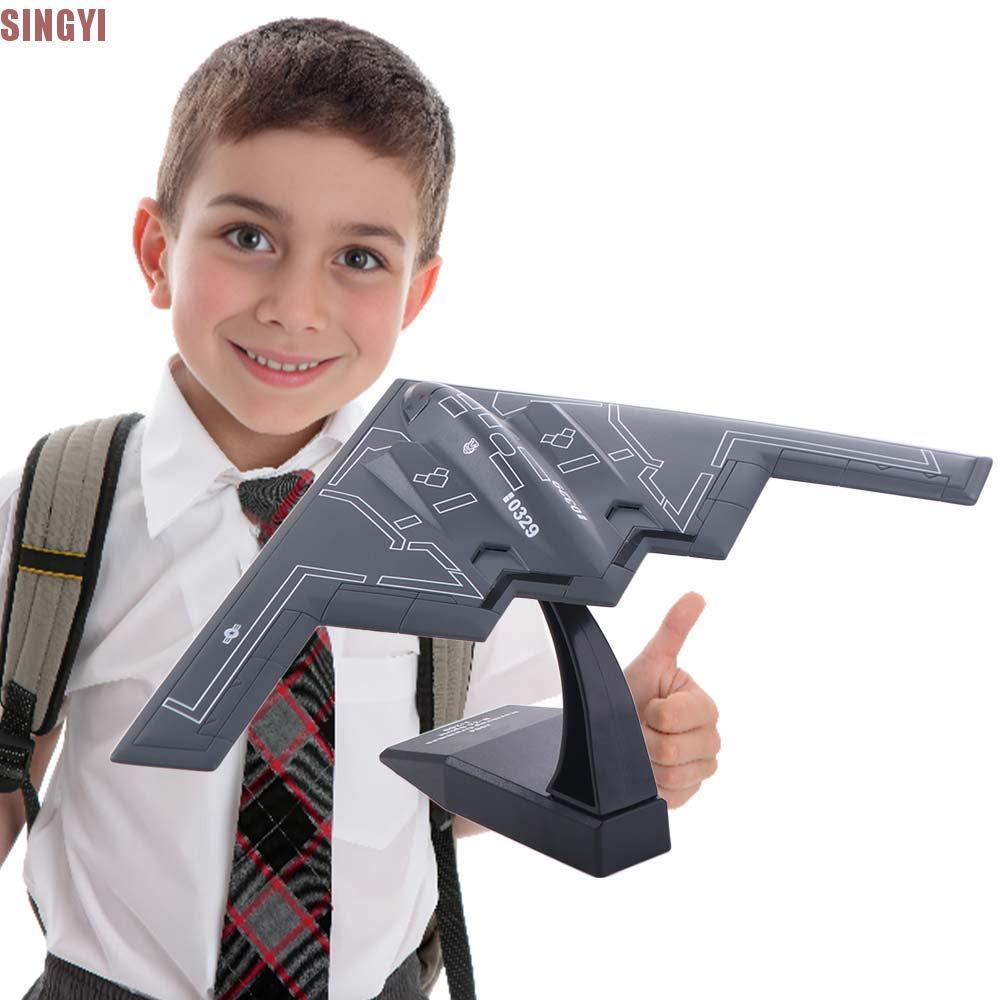 SINGYI Air Force B2, Ghost เครื่องบินสําหรับจอแสดงผล B2 เครื่องบิน,โต๊ะเครื่องประดับ USAF B-2A Dieca