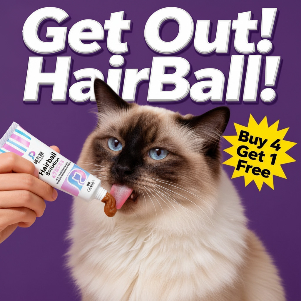 PetClear เจลขจัดก้อนขนแมว แก้ท้องผูก อาหารเสริม เจลกำจัดก้อนขนแมว 120g