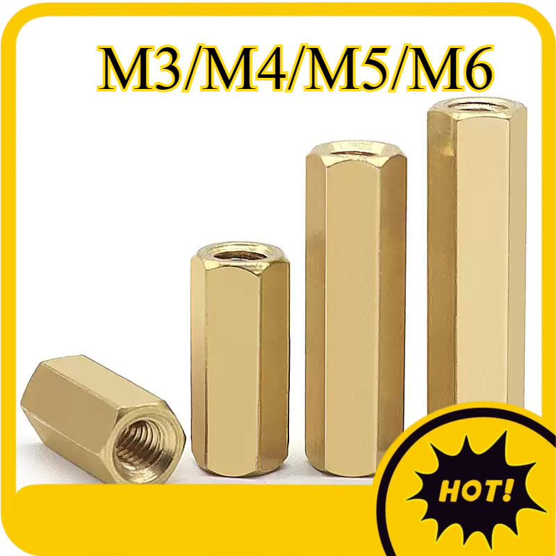 Double pass หกเหลี่ยมทองแดงคอลัมน์แยกคอลัมน์ถั่วคอลัมน์กลวงแชสซีบอร์ดหลักบอร์ดคอมพิวเตอร์สตั๊ด M3/M4